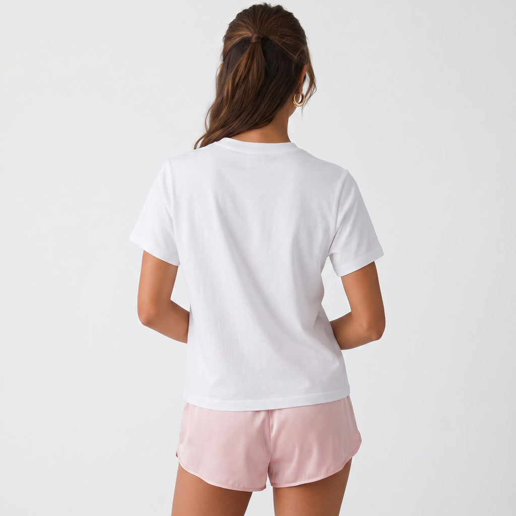 Book Lover Heavyweight Boxy Tee for Women - Oversized Graphic Streetwear T-shirt
