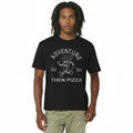 Adventure Than Pizza Oversized Heavyweight Tee - Travel Streetwear Shirt