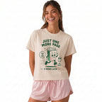 Book Lover Heavyweight Boxy Tee for Women - Oversized Graphic Streetwear T-shirt