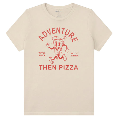 Women's Premium Fun Pizza Short Sleeve T-shirt