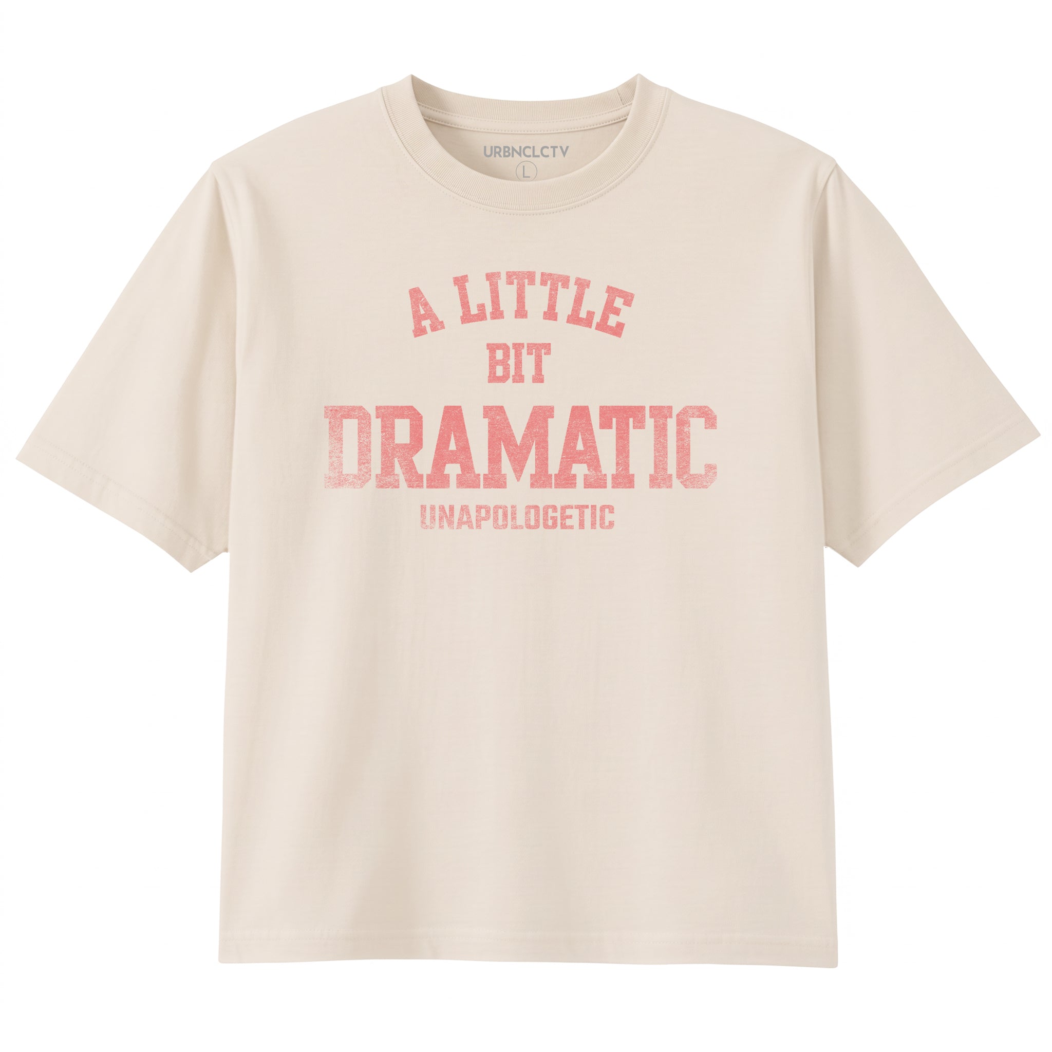 Bold Statement Boxy Cropped Women's Tee