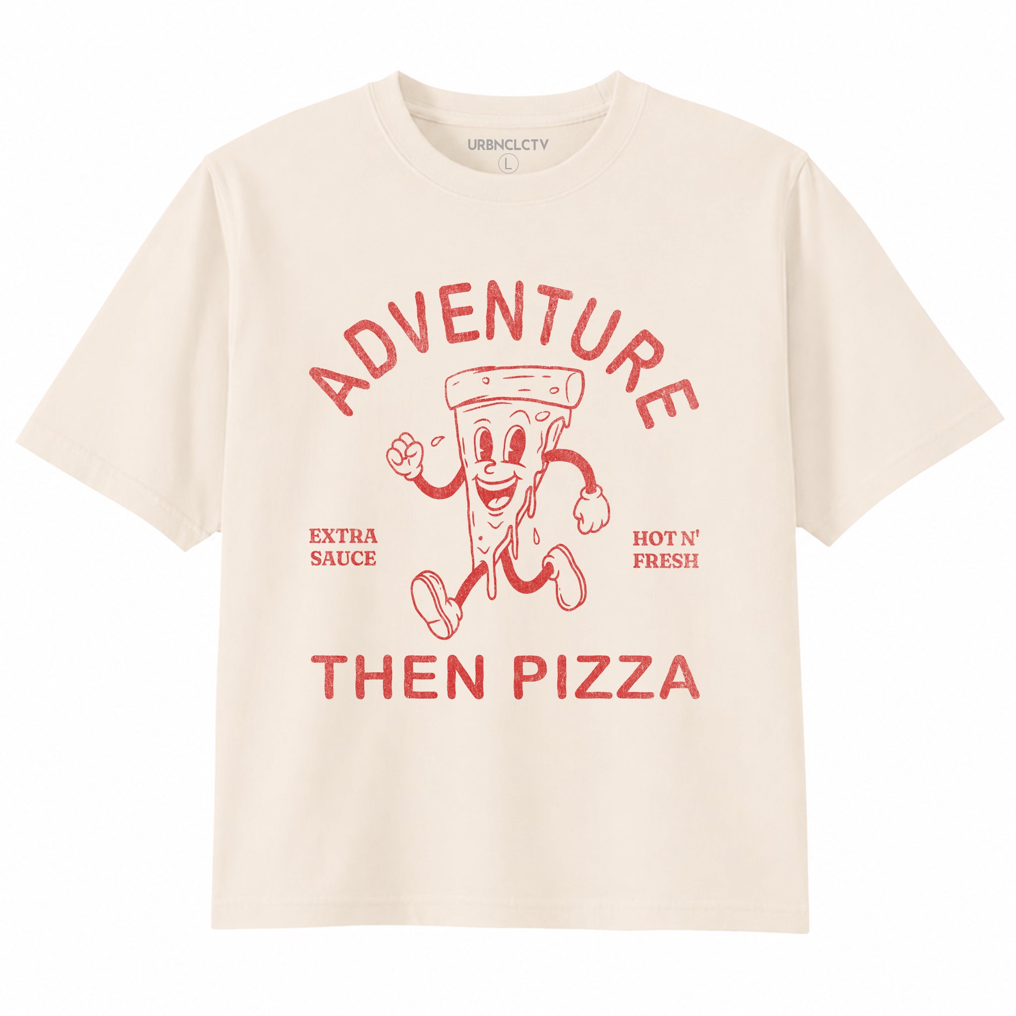 Pizza Lover Boxy Tee – Fun Foodie Graphic T-Shirt
