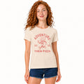 Pizza Lover Adventure Women's Graphic Tee – Fun Travel Shirt
