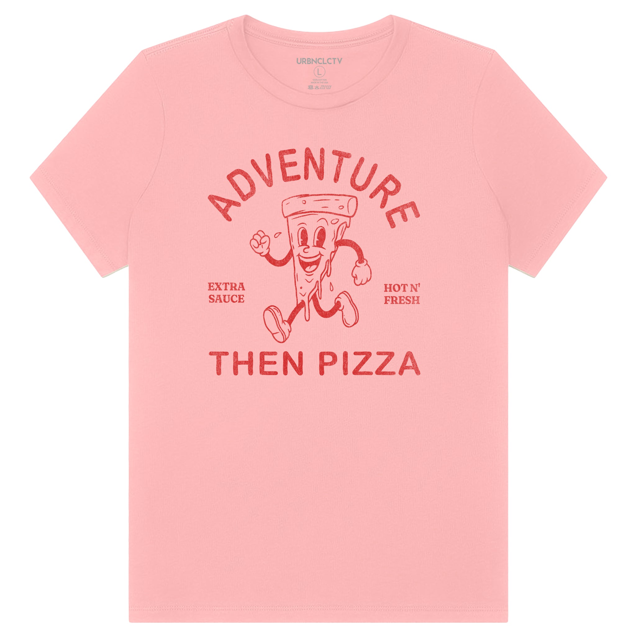 Women's Premium Fun Pizza Short Sleeve T-shirt