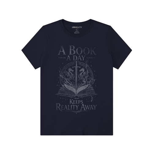 Book Lover Premium Cotton Women's Graphic T-shirt