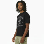Adventure Than Pizza Oversized Heavyweight Tee - Travel Streetwear Shirt