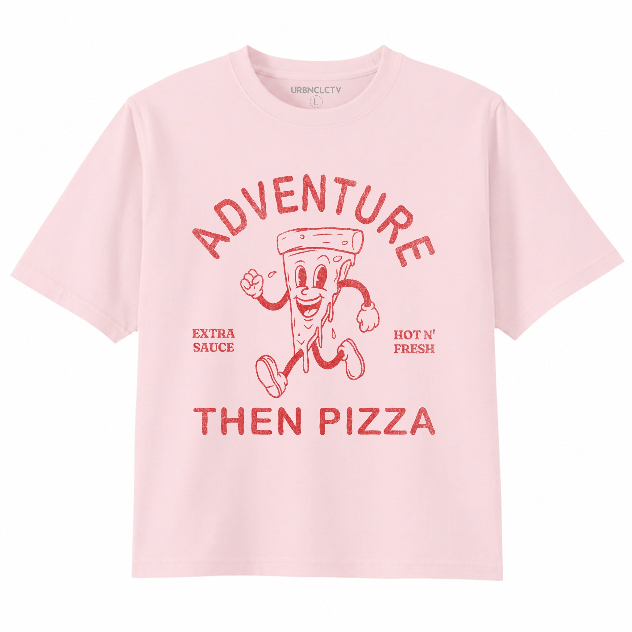 Pizza Lover Boxy Tee – Fun Foodie Graphic T-Shirt