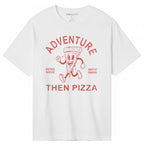 Fueled by Pizza and Adventure Boxy Tee