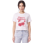 Playful Trouble Boxy Cropped Graphic Tee